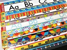 Alphabet A-Z Hanging Wall Border Teaching School Classroom Kids Room or Nursery