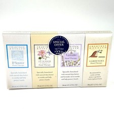 Vintage Crabtree Evelyn Hand Therapy Sample Set 4x 1.7fl Oz 1990s
