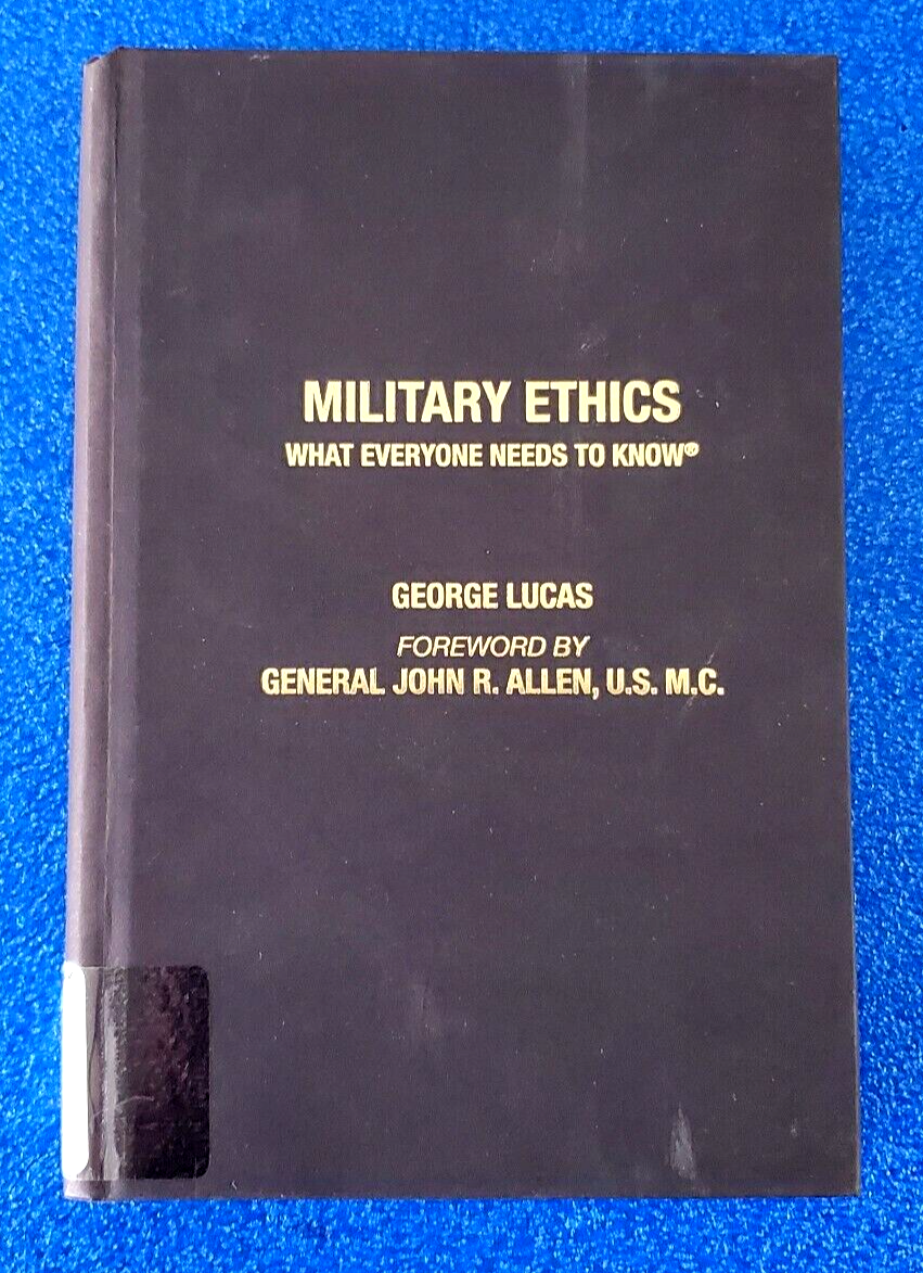Essential Guide to Military Ethics – Free Shipping Hardcover US Military Edition