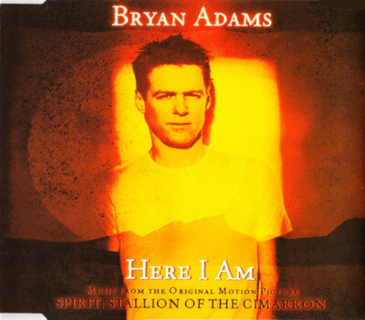 Bryan Adams Here I Am Part 2 UK CD single w/ 2 LIVE TRX USA SELER