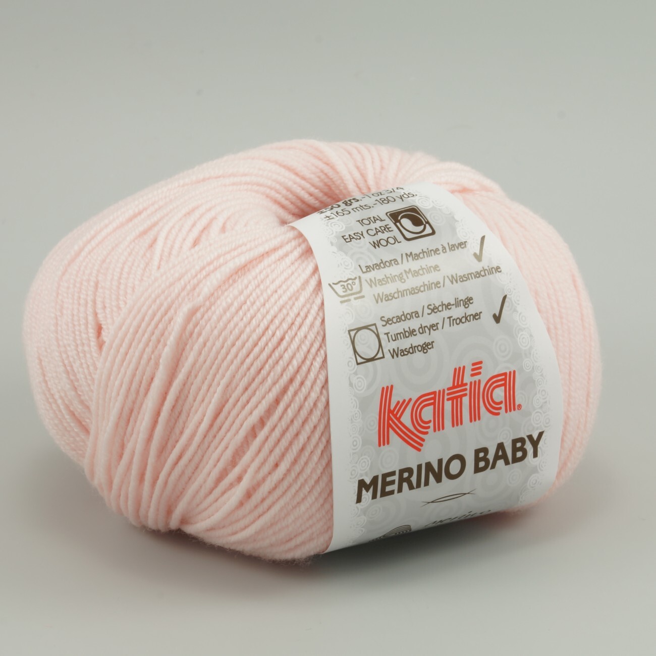 Merino Baby - Concept By Katia - Pink (7) - 50 G / Approximately 165 M Wool