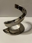 Vintage MCM Dansk Designs Bertil Vallien Silverplate Spiral Candle Holder Japan