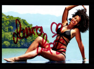 Laura Lopez Foto Original Signiert Model ## BC 150019