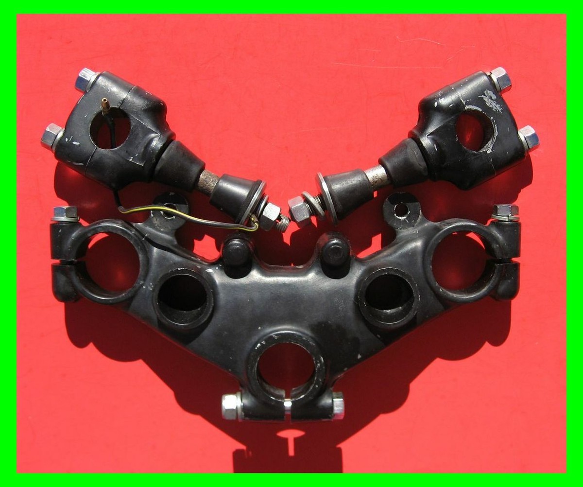 Kawasaki 44039-1023 Triple Tree w/ 46012-010 Risers KZ400/kz440