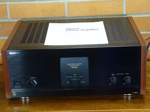 SONY TA-N80ES POWER AMPLIFIER LEGENDE VINTAGE serviced EXCELLENT - Bild 16 von 19