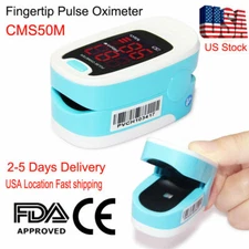LED Finger tip Pulse Oximeter Blood Oxygen meter SpO2 Heart Rate Patient Monitor