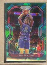 Chelsea Gray 69 2021 Panini Prizm WNBA Green Ice (Crystal) Prizm