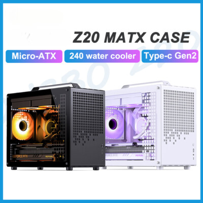 MATX Case Portable Desktop Chassis Supports 363mm Graphics Card 240 Water-cooled