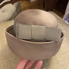 Henry Pollack Vintage Women's Wool Hat Melange Blend-Felt - Kathy Of Dallas - NY