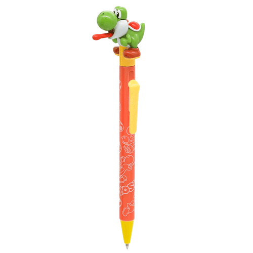 USJ Yoshi Gimmick Ballpoint Pen Super Mario Bros. Super Nintendo World Exclusive - Picture 1 of 3