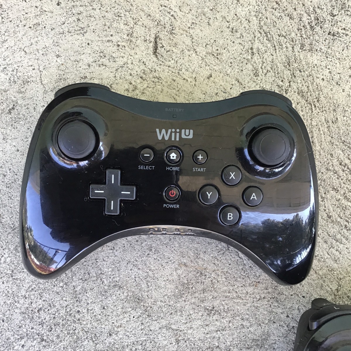 Lot of 2 OEM Official Nintendo Wii U Wireless Pro Controllers