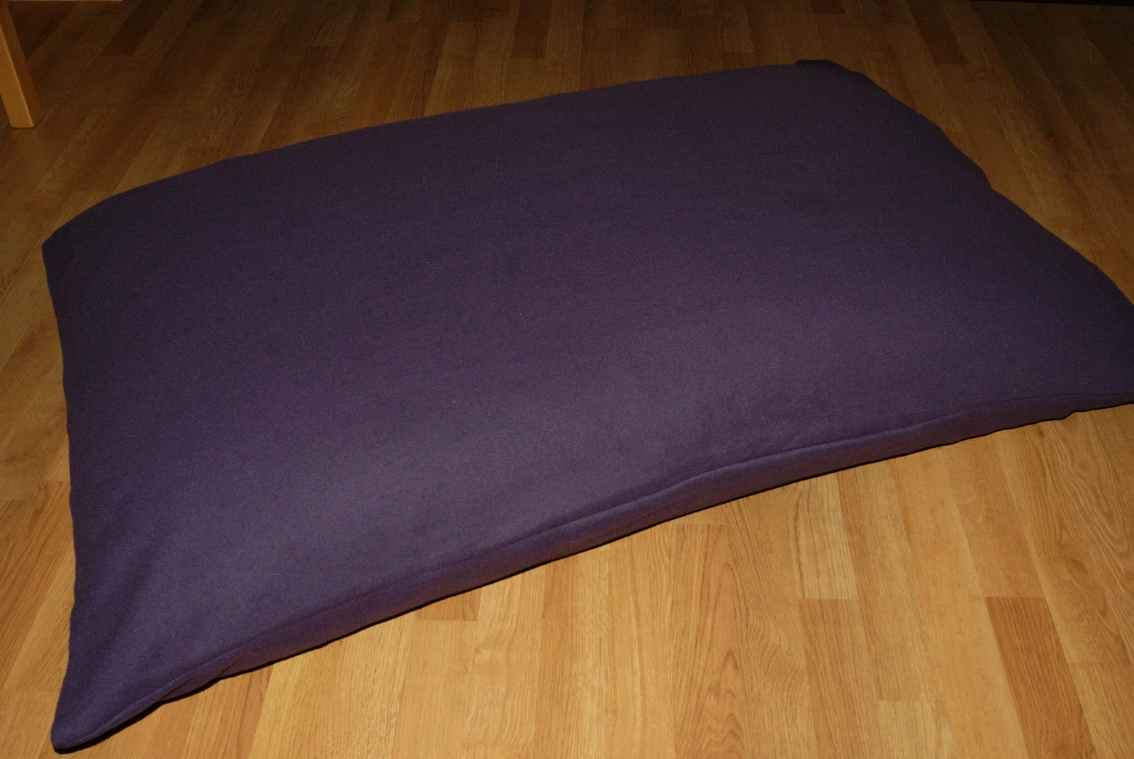LARGE PURPLE DOG PET BED PILLOW COVER Washable Zipped