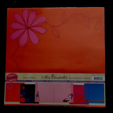 FREE Miss Elizabeth's 6 Scrapbook Scrapbooking My Favorite Things 12 x 12 NIP