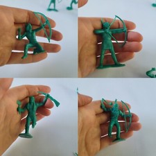 Set of 4 pieces, Soldier of the USSR, militaria, vintage, toy, figure, plastic s