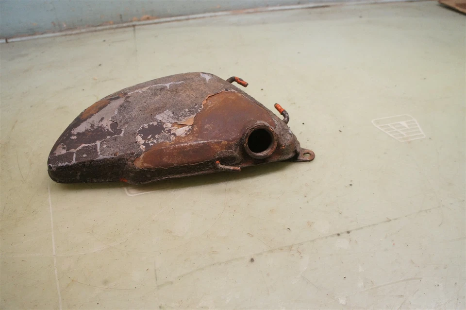 1969- 1972 Kawasaki H1 500 H1B H1C HA1 H1500 Oil Tank *2541 - Imagem 4 de 4