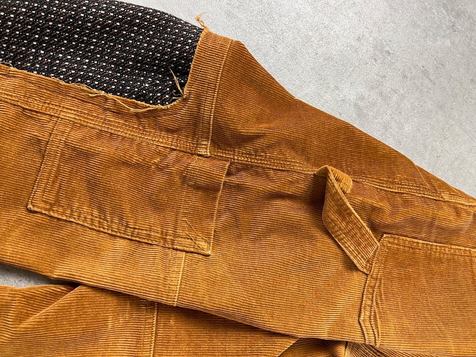 Handmade Patchwork Reconstructed Trousers Needles… - image 14