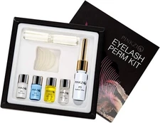 Pinkzio Premium Eyelash Perm Kit Full Eye lash Lift Kit For Professional Use