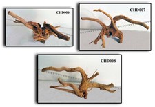 TRONCO RAMO IN LEGNO DECORATIVO FORMA CASUALE per Terrario Teca Rettili Sauri