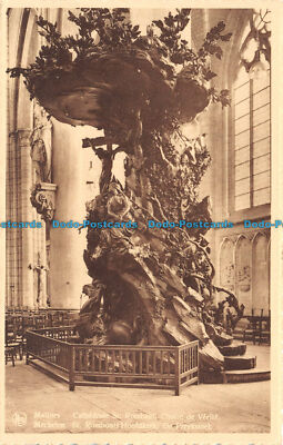 R118189 Malines. Kathedrale St. Rombaut. Chaire de Verite. Ern. Thill. Nels