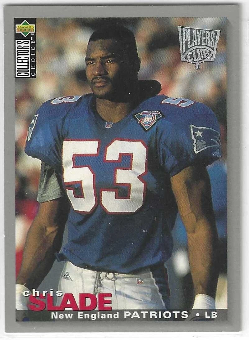 1995 Collector's Choice Player's Club #278 Chris Slade Patriots Virginia |  eBay