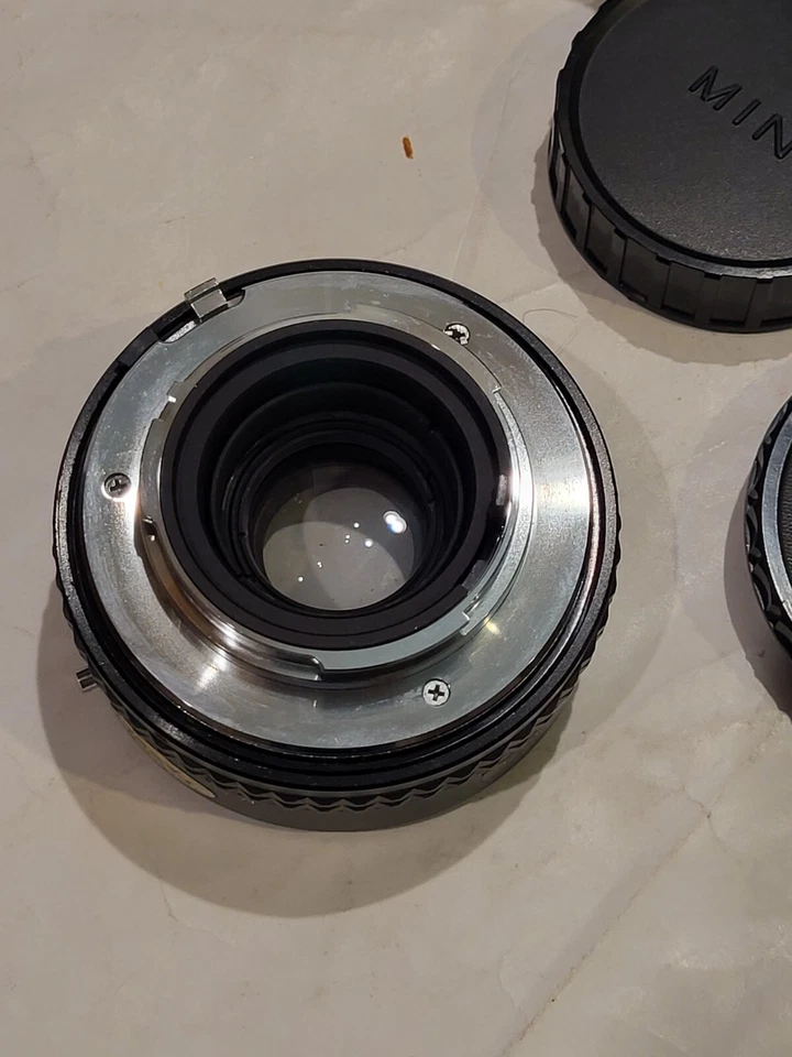 Convertidor vintage Focal MC 2x 20-06-76 para Minolta enfoque manual montaje MD con estuche Foto 4 de 4