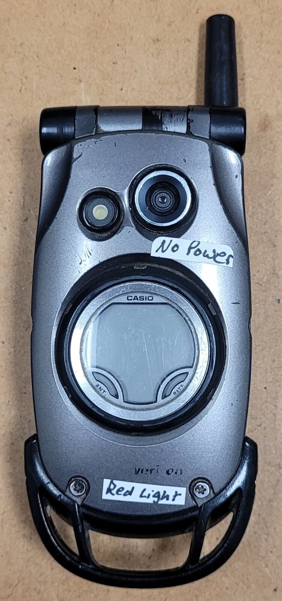 Casio G'zOne Type-V / C511 - Gray ( Verizon ) Very Rare Cellular