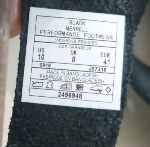 Merrell Sandali dettagliati in pelle intrecciata District Mahana Nero 10