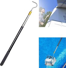 Edelstahl Bootshaken 41-150cm Teleskop Boot Enterhaken Schleusenhaken Neu