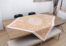 Suzani Fabric Suzani Throw Home Gift 4.23' x 4.43' Vintage Fast Shipment 16036