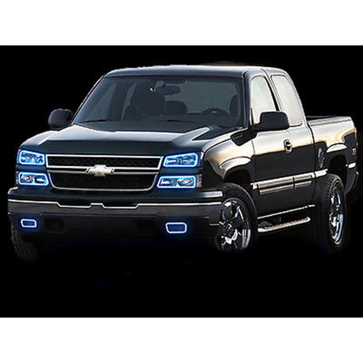 03-06 Chevy Silverado Multi-Color Changing Shift LED RGB Fog Light Halo Ring Set | eBay 03-06 Chevy Silverado Multi-Color Changing Shift LED RGB Fog Light Halo Ring Set | eBay