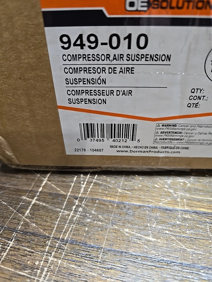 Compressor de suspensão a ar Dorman 949-010 - Imagem 3 de 4