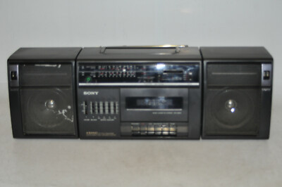 Sony CFS-1020S CD Radio Cassette Tape Deck Recorder Player tragbar Anlage 1020 S