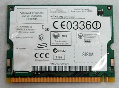 Sony Vaio Laptop Wireless LAN Card 1-761-864-51 PCG-V505 VGN-A/B Sony Vaio Laptop Wireless LAN Card 1-761-864-51 PCG-V505 VGN-A/B