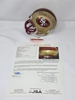 BILL WALSH signed 49ERS mini helmet JSA COA Full Letter LOA