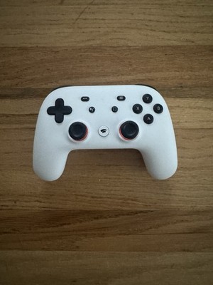 Google Stadia Wireless Ergonomic Controller White USB-C for Console