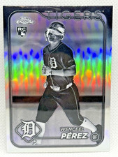 Wenceel Perez 2024 Topps Chrome Update #USC167 Negative Refractor (RC) Rookie SP