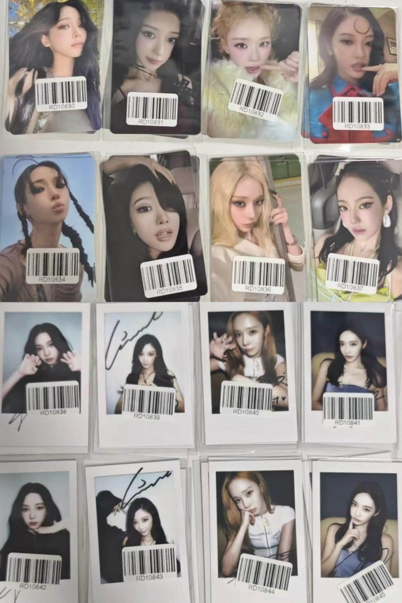AESPA OFFICIAL LEMONADE ALBUM KMS KMSTATION POB PHOTOCARD | eBay