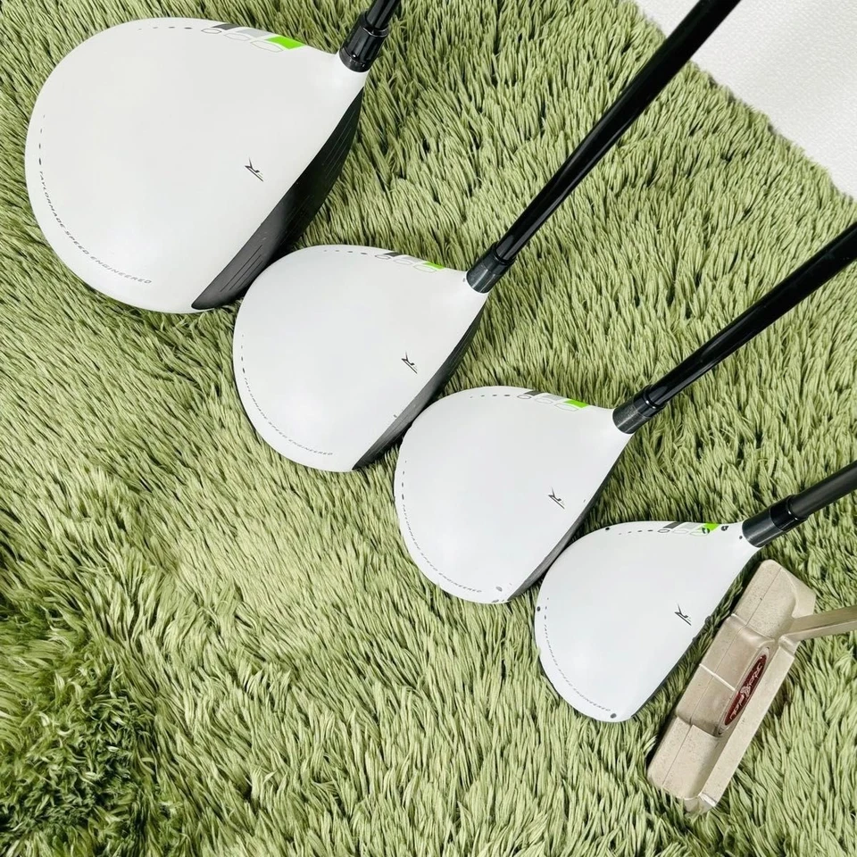 TaylorMade RBZ 13 pezzi set mazze da golf da uomo driver FW UT ferri zeppe borsa putter - Immagine 4 di 4