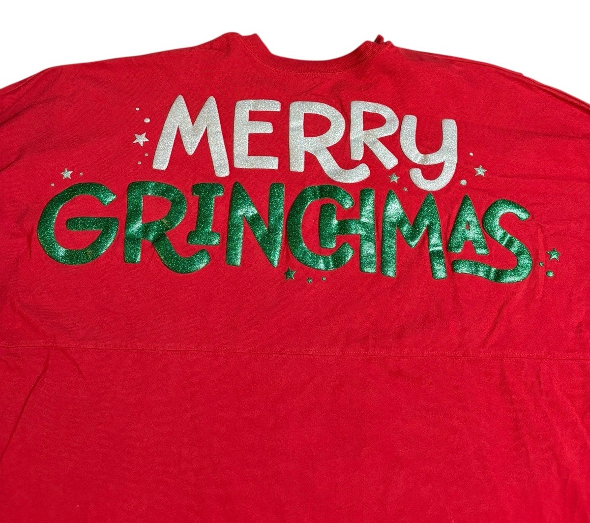 The Grinch Universal Studios Spirit Jersey Shirt Mens 2XL Red Merry Grinchmas