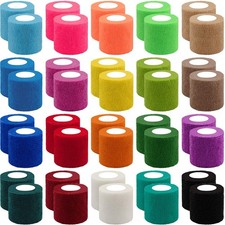 BQTQ 40 Rolls Self Adhesive Bandages Wrap 2 Inch Self Adherent Wrap Tape Self...