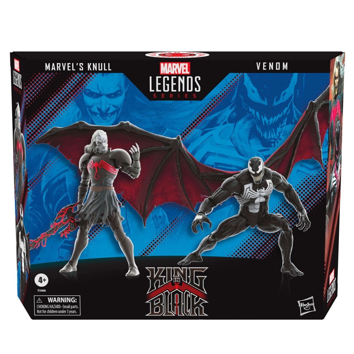 Hasbro Marvel Legends King in Black Marvel Knull and Venom 2er Set Neu