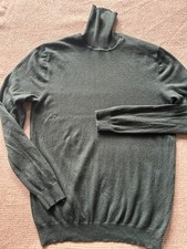 ° PAUL ROSEN ° Rollkragen PULLOVER Gr. L / 52 54 dunkelgrün Luxury Kaschmir