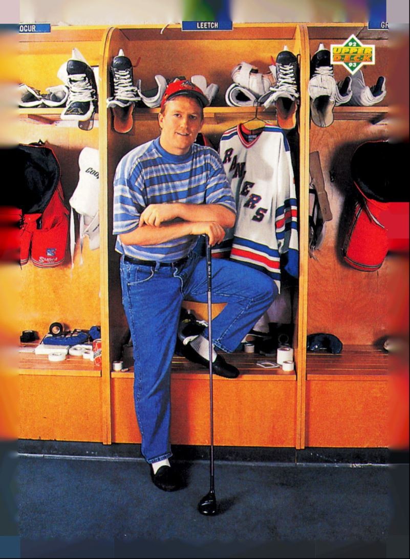 1992-93 Upper Deck Brian Leetch New York Rangers #640