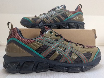 Größe 46 - ASICS US3-S Gel-Quantum 360 VII Kiso Fir-Green Grün Khaki Rot Sneaker