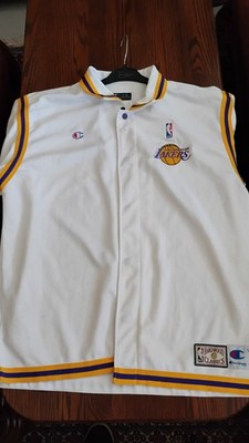 NBA LOS ANGELES LAKERS SHIRT CHAMPION JERSEY SIZE XL
