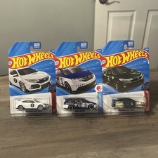 Hot Wheels Lot Of 3 Hondas Civics And Odyssey 2026