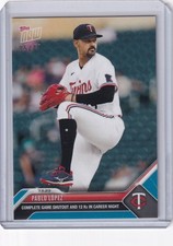 2023 TOPPS NOW PARALLEL #530 PABLO LOPEZ MINNESOTA TWINS 5/49