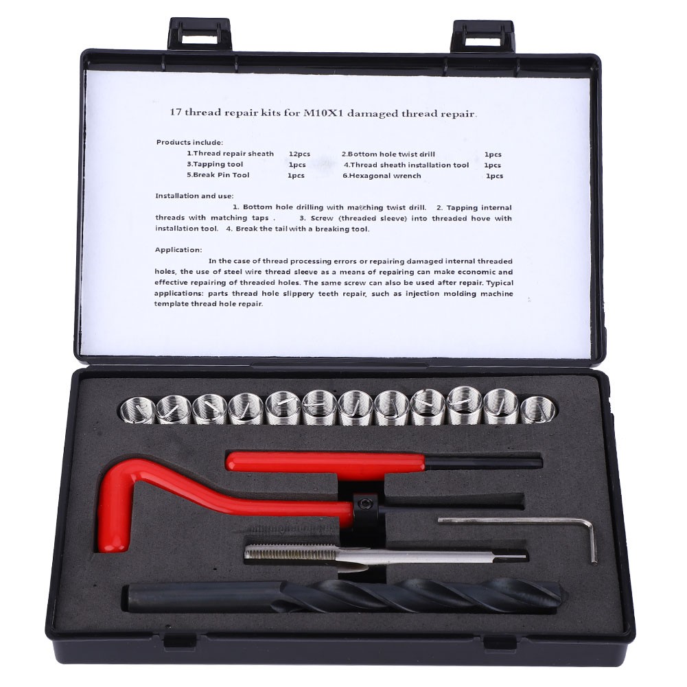 Thread Repair Kit Tap For High Voltage Switchgear Microwave☜.