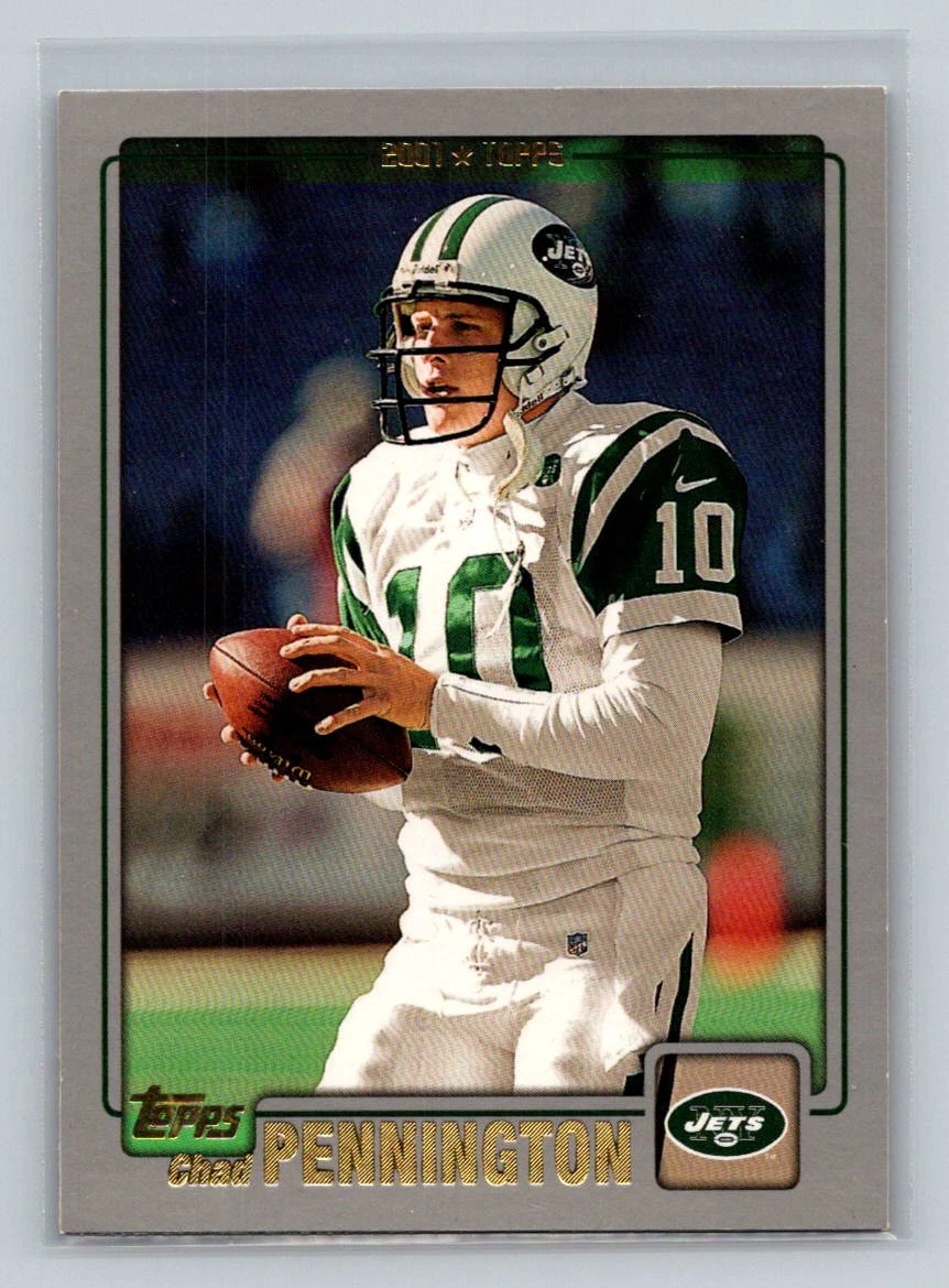 Chad Pennington trading card