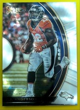 2017 Panini Select Prizm #56 C.J. Anderson - Denver Broncos